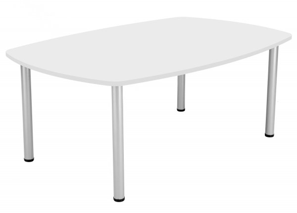 Boardroom Table | 1800mm Wide | White | Fraction Plus