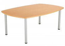 Boardroom Table | 1800mm Wide | Beech | Fraction Plus