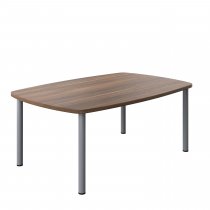 Boardroom Table | 1800mm Wide | Dark Walnut | Fraction Plus