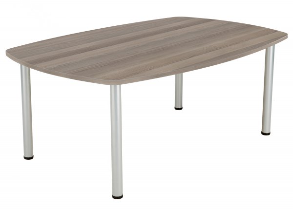 Boardroom Table | 1800mm Wide | Grey Oak | Fraction Plus
