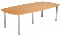 Boardroom Table | 2400mm Wide | Beech | Fraction Plus