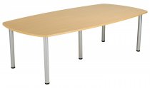 Boardroom Table | 2400mm Wide | Nova Oak | Fraction Plus