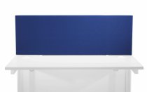 Desktop Screen | Upholstered | 1200mm Wide | Royal Blue | Magnum