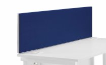 Desktop Screen | Upholstered | 1400mm Wide | Royal Blue | Magnum