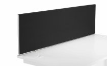 Desktop Screen | Upholstered | 1400mm Wide | Black | Magnum