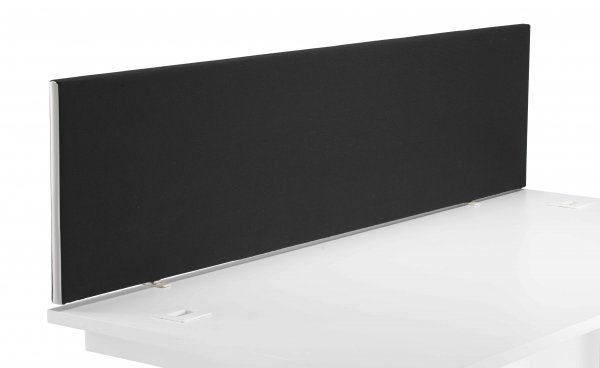Desktop Screen | Upholstered | 1800mm Wide | Black | Magnum