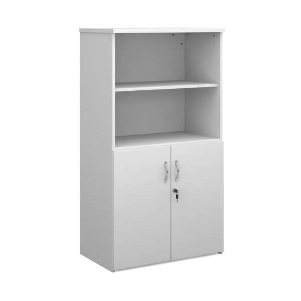 Combination Unit | 1440mm High | 3 Shelves | Open Top | White | Universal