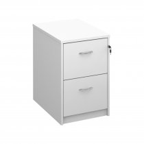 Wooden Filing Cabinet | 2 Drawers | 730 x 480 x 650mm | White