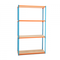 Everyday Racking | 2000h x 1200w x 600d mm | 220kg Max Weight per Shelf | 4 Levels