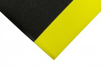 Orthomat Standard Anti Fatigue Mat | Black & Yellow | 0.6m x 0.9m | COBA