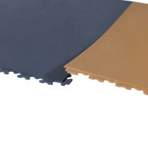 Hidden Join Floor Tiles | 1m² | 4 Tiles | Yellow | 5mm Thick | Excel Commercial
