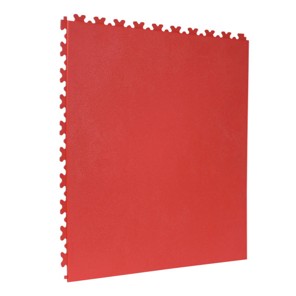 Hidden Join Floor Tiles | 1m² | 4 Tiles | Red | 7mm Thick | Excel Commercial