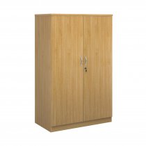 Double Door Cupboard | 1600mm High | Oak | Systems