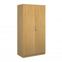 Double Door Cupboard | 2000mm High | Oak | Systems