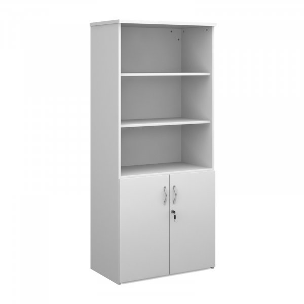 Combination Unit | 1790mm High | White | Open Top | Duo