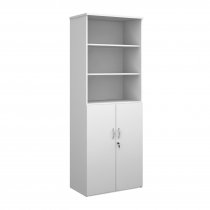 Combination Unit | 2140mm High | White | Open Top | Duo