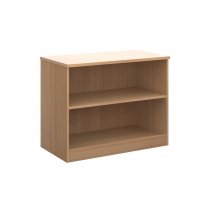 Office Bookcase | 800mm High | 2 Shelves | Beech | Deluxe