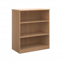 Office Bookcase | 1200mm High | 3 Shelves | Beech | Deluxe
