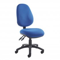 Operator Chair | Blue | PCB | No Arms | Vantage 100