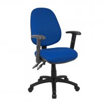 Operator Chair | Blue | PCB | Adjustable Arms | Vantage 100