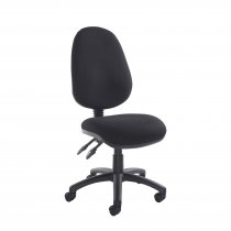 Operator Chair | Black | PCB | No Arms | Vantage 100
