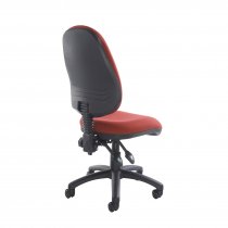Operator Chair | Burgundy | PCB | No Arms | Vantage 100