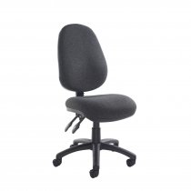 Operator Chair | Charcoal | PCB | No Arms | Vantage 100