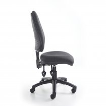Operator Chair | Charcoal | PCB | No Arms | Vantage 100