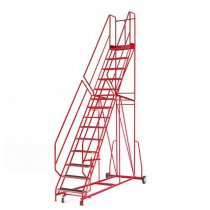 Quality BS Steps | Platform Height 3.5m | Ribbed Treads | Steptek