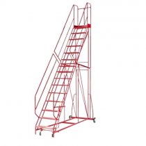 Quality BS Steps | Platform Height 3.75m | Aluminium Treads | Steptek