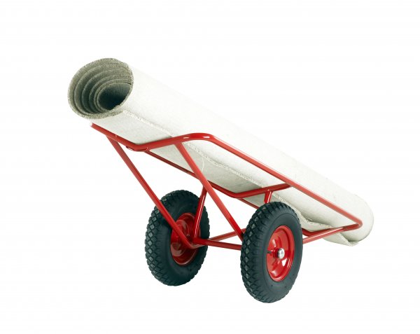Carpet Trolley | Solid Tyres | 505 x 550 x 1540mm | 500KG Max Load | Loadtek