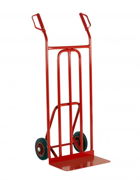 Essential Sack Truck | Fixed Toe Plate | Solid Rubber Tyres | 250kg Max Load | Loadtek