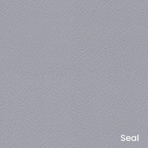 Vinyl Low Stool | Standard Castors | Seal Grey | L-Tech
