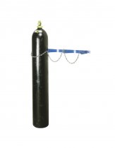Heavy Duty Cylinder Wall Rack | For 3 x 100-180mm Diameter Cylinder | Blue Epoxy