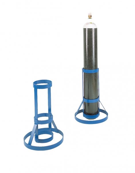 Cylindrical Cylinder Stand | For 140mm Diameter Cylinders | Fully Welded