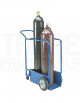 Tandem Cylinder Trolley | For 230mm & 265mm Cylinders | 250kg Load | Loadtek