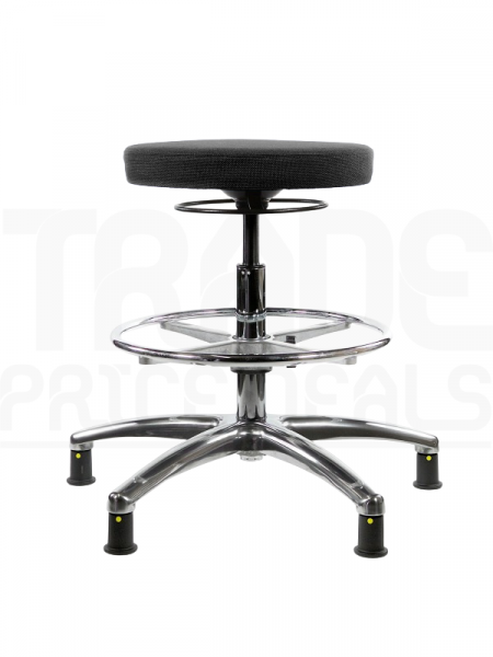 ESD Draughtsman Stool | Glides | Anthracite Grey | E-Tech