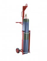 2-Wheeled Single Cylinder Lifting Trolley | For Single 180-230mm Diameter Cylinders | Loadtek