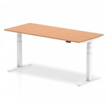 Sit-Stand Desk | 1800 x 800mm | Oak Legs | Oak Top | Air