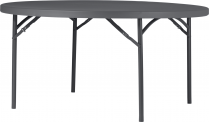 Plastic Folding Table | Round | 1530mm | 5ft | New Zown Classic