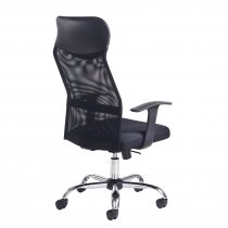 Mesh Operator Chair | High Back | Black | Aurora
