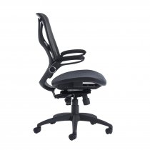 Mesh Operator Chair | Adjustable Lumbar Support | Black | Napier