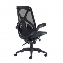 Mesh Operator Chair | Adjustable Lumbar Support | Black | Napier