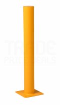 Protective Post | 915 x 115 x 115mm | Fully Welded | Yellow | Loadtek