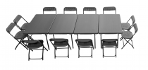 Plastic Folding Table | 1530 x 760mm | 5ft x 2ft 6" | New Zown Classic