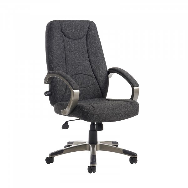 High Back Manager Chair | Charcoal | Lucca