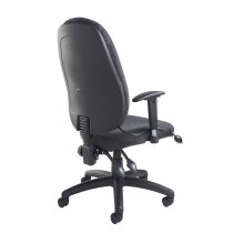 Operator Chair | Lumbar Support | Charcoal | Sofia