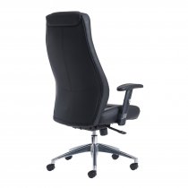 Executive Chair | Faux Leather | High Back | Black | Odessa