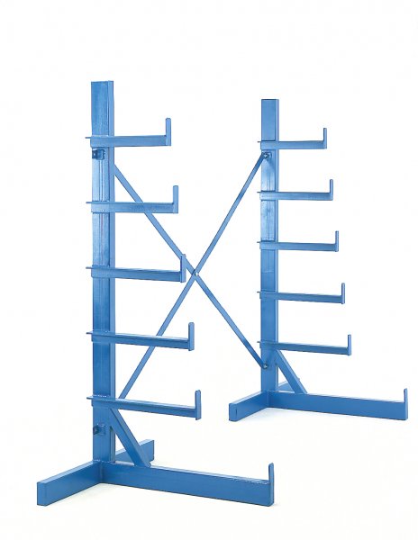 Single Sided Freestanding Bar Rack Starter Bay | 6 Levels | 500KG Max Weight per Shelf