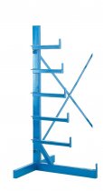 Single Sided Freestanding Bar Rack Extension Bay | 6 Levels | 500KG Max Weight per Shelf